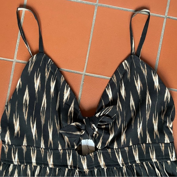 NWT Banana Republic Black Strappy Sundress size Petite M - Picture 4 of 16